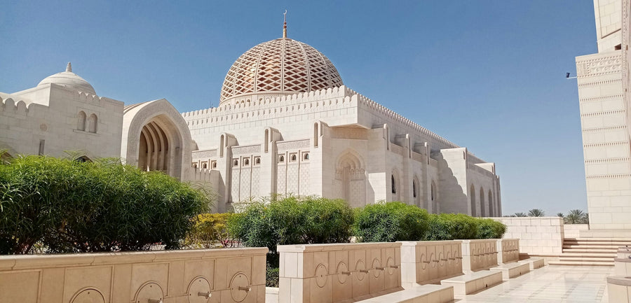 Sultan Qaboos Grand Mosque in Muscat, Oman