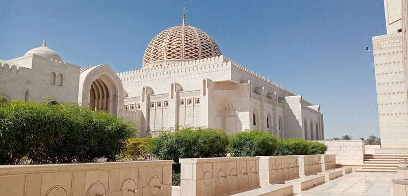Sultan Qaboos Grand Mosque in Muscat, Oman