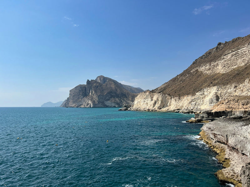 Rugged coastline near Salalah, Dhofar